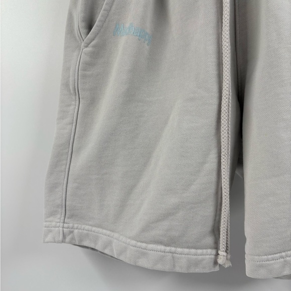 Madhappy peace sign sweat cotton stretchy comfort inseam 8 sweat shorts size xs - Picture 5 of 16